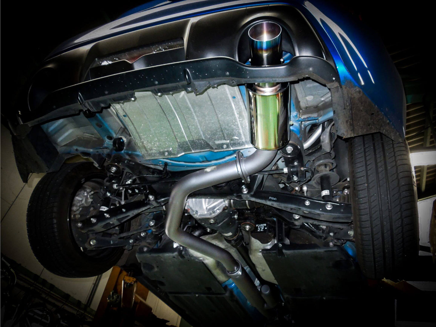 HKS Hi-Power Racing Single Exit Exhaust