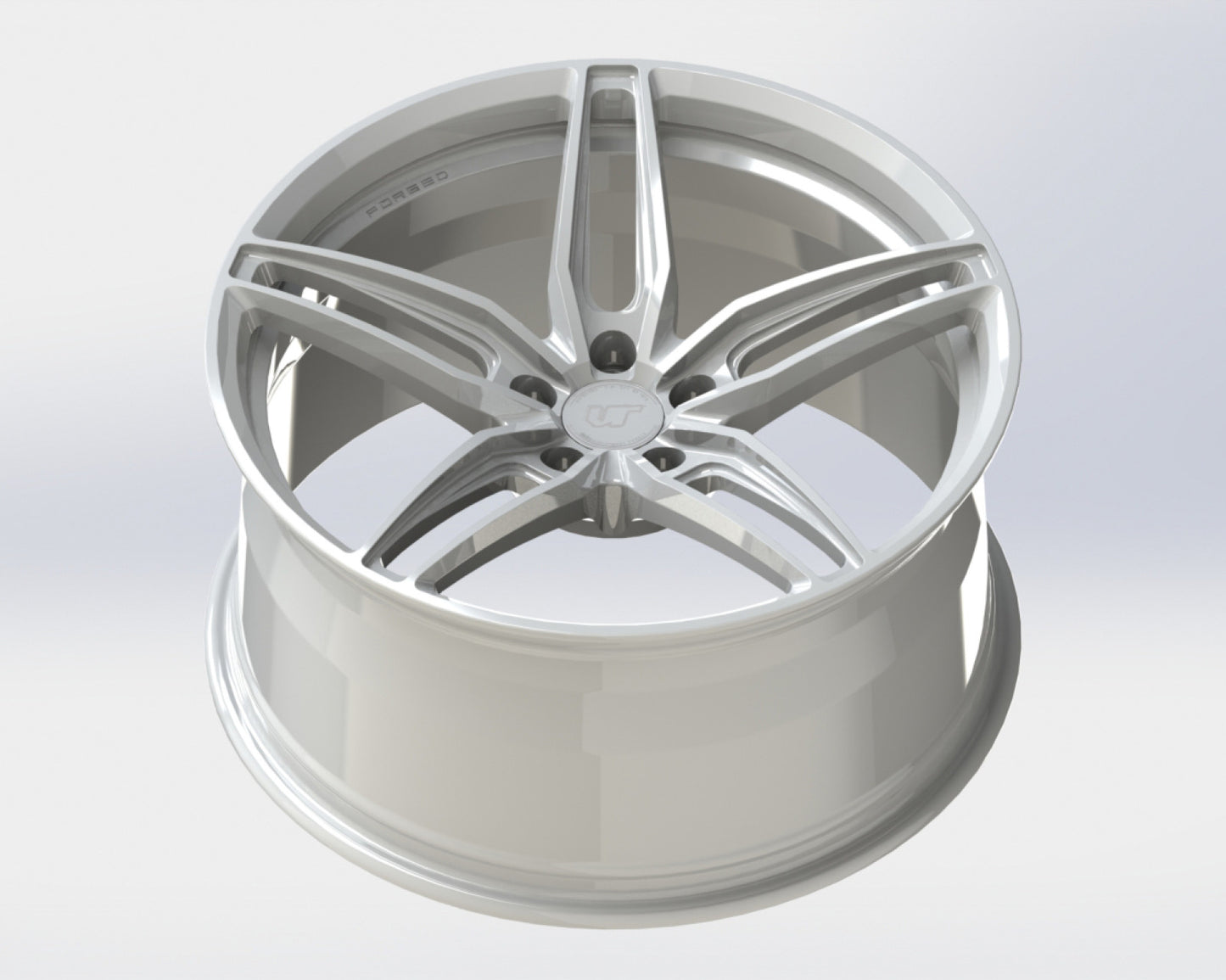 VR Forged D10 Wheel Package Toyota Supra MK5 20x9.5 20x11 Gloss White