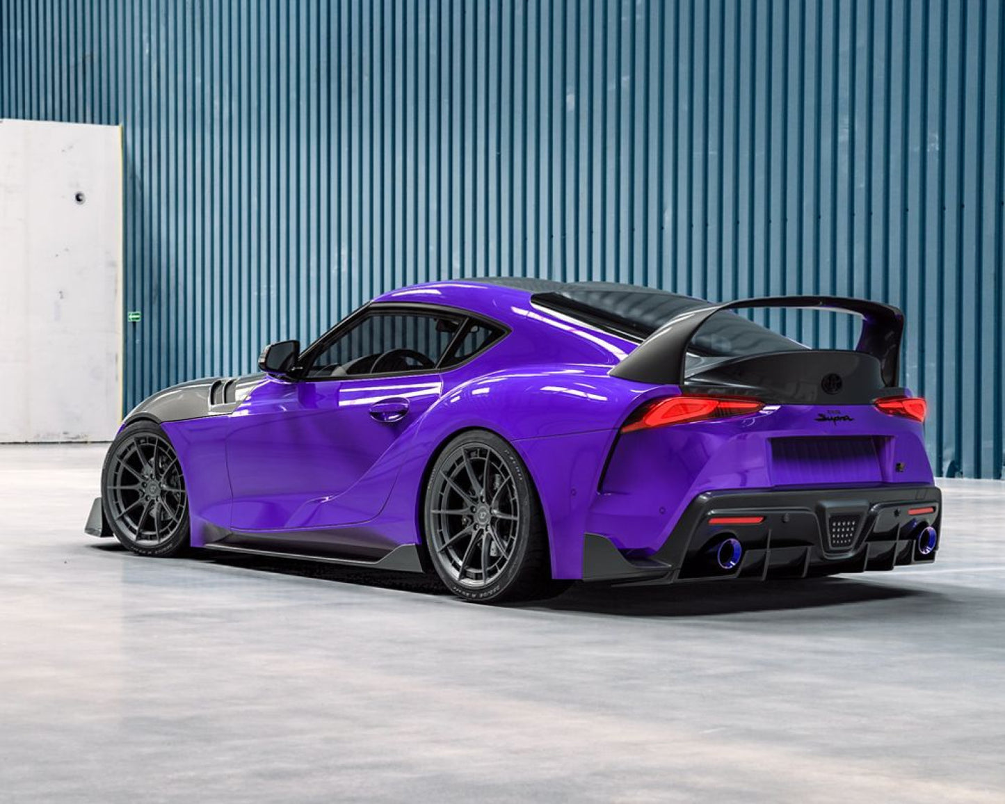 VR Forged D03-R Wheel Package Toyota Supra MK5 19x9.5 19x10.5 Gunmetal