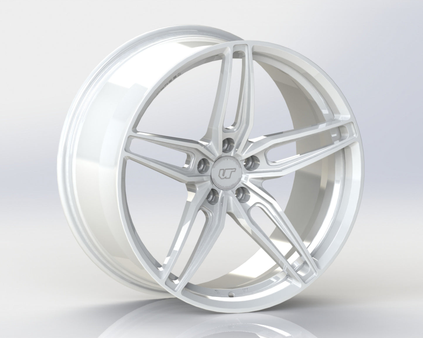 VR Forged D10 Wheel Package Toyota Supra MK5 20x9.5 20x11 Gloss White