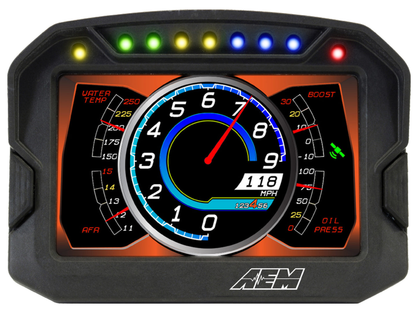 AEM CD-5 Carbon Digital Racing Dash Non-Logging/ Non-GPS Display