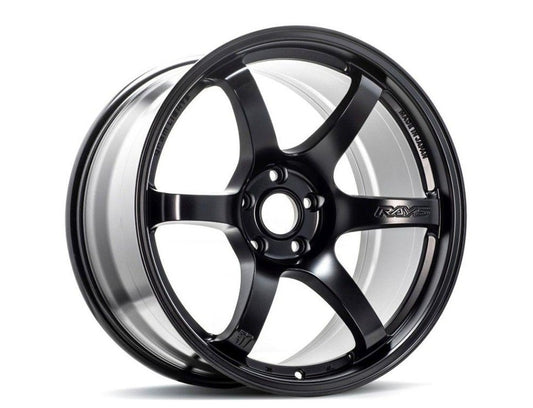 GramLights 57DR Wheel Set of 4 5x100 18x9.5 et38 Semi Gloss Black