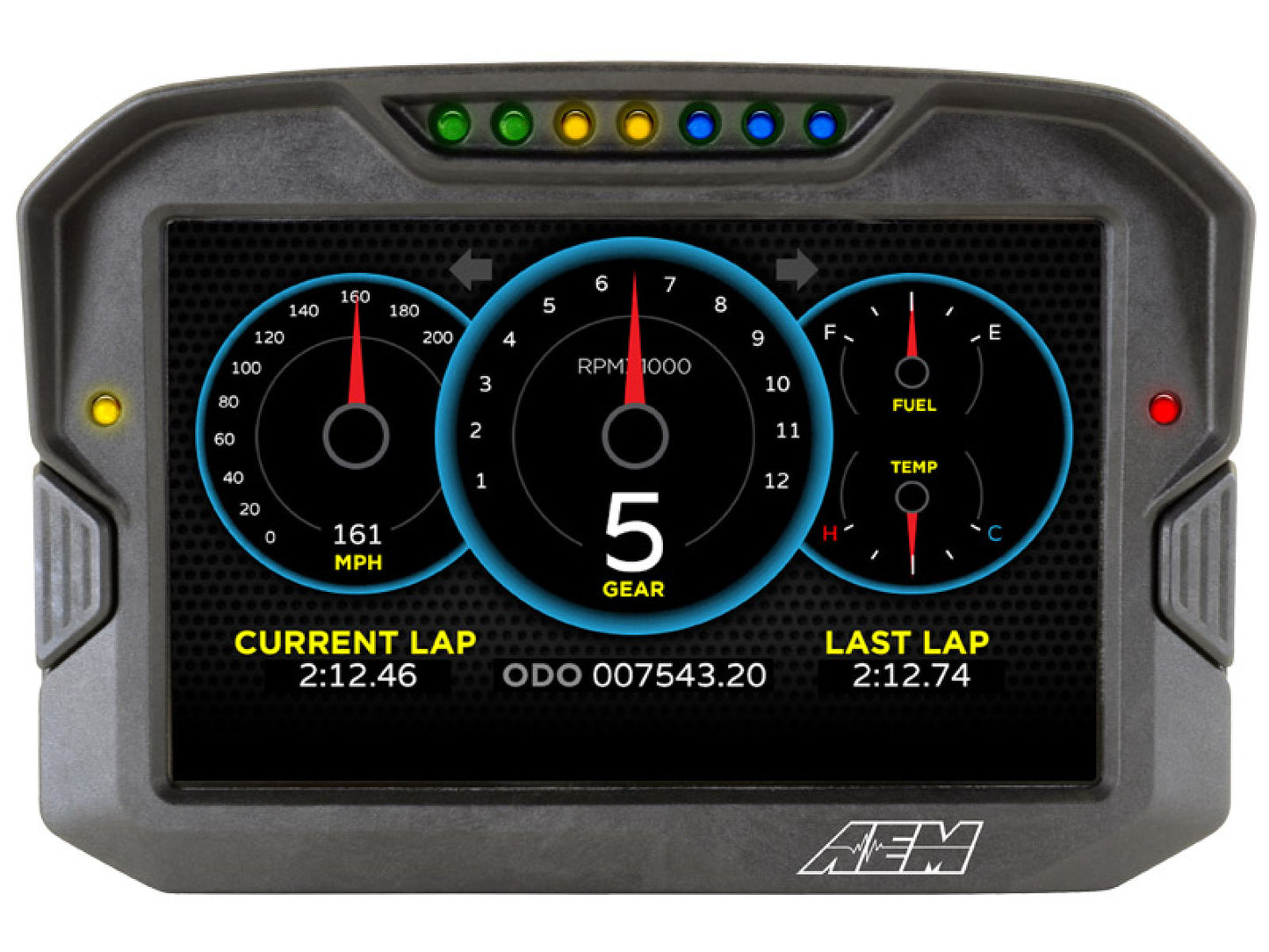 AEM CD-7 Carbon Digital Racing Dash Display - Non-Logging / Non-GPS