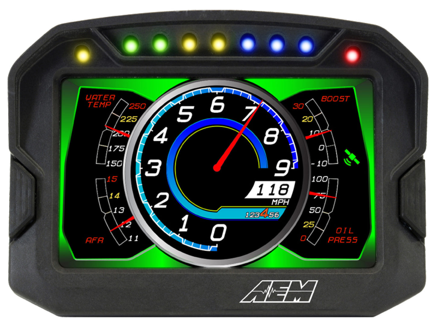 AEM CD-5 Carbon Digital Racing Non-Logging GPS Enabled Dash Display