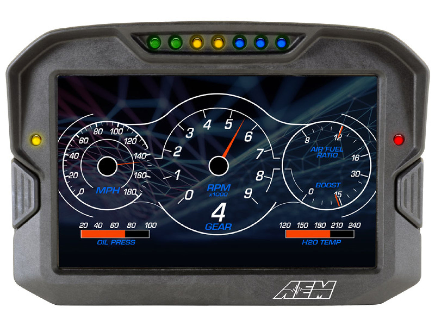 AEM CD-7 Carbon Digital Racing Dash Display - Non-Logging / Non-GPS